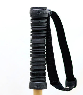 Bamboo Ski Pole Grips and Baskets