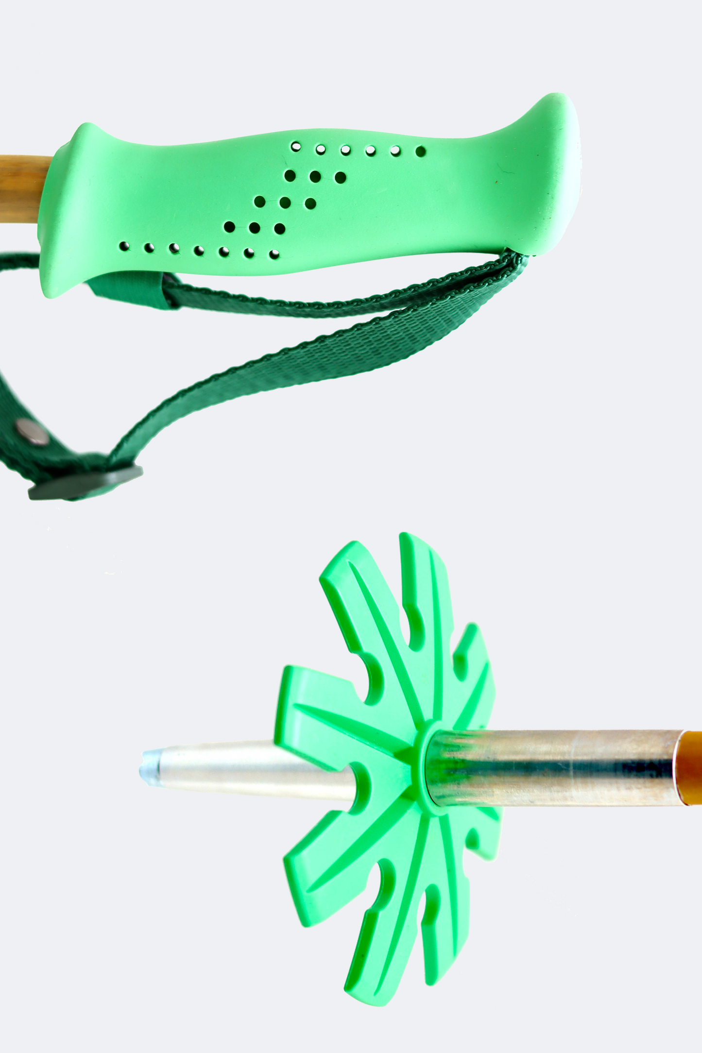 Trad Bamboo Ski Pole