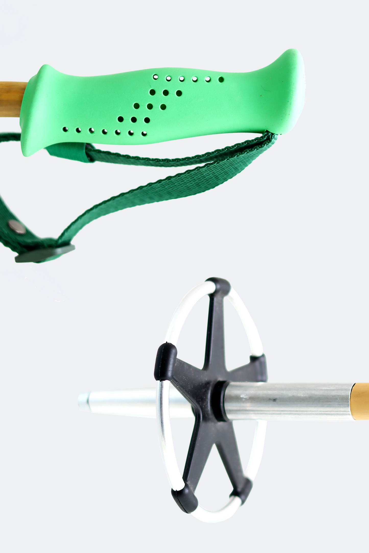 Trad Bamboo Ski Pole