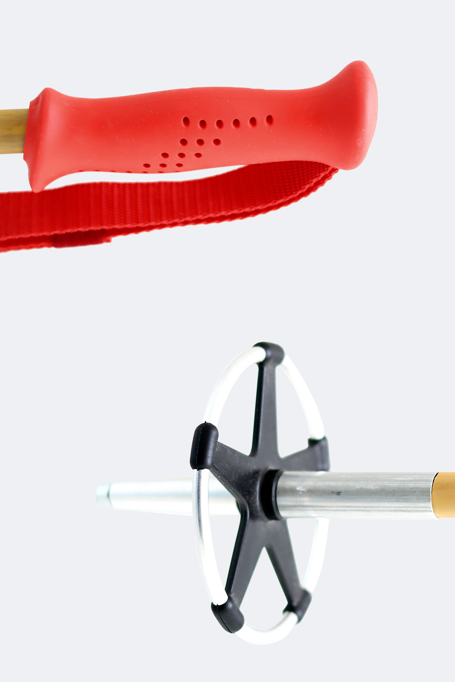 Trad Bamboo Ski Pole